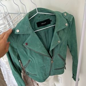 Vero moda suede aqua jacket